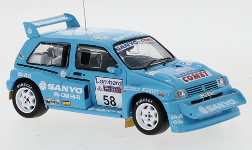 MG Metro 6R4 No.58 RAC Rally 1986 Fielding/Robinson - 1:43